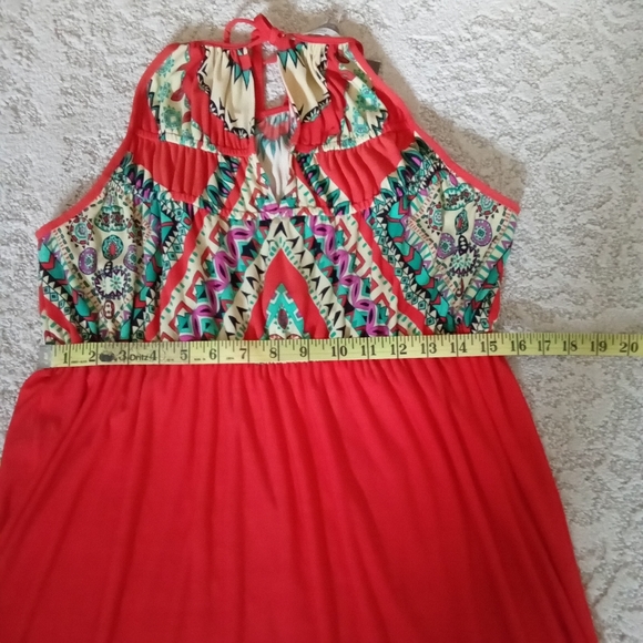 Boston Proper Dress, size 10, Orange - Picture 3 of 5